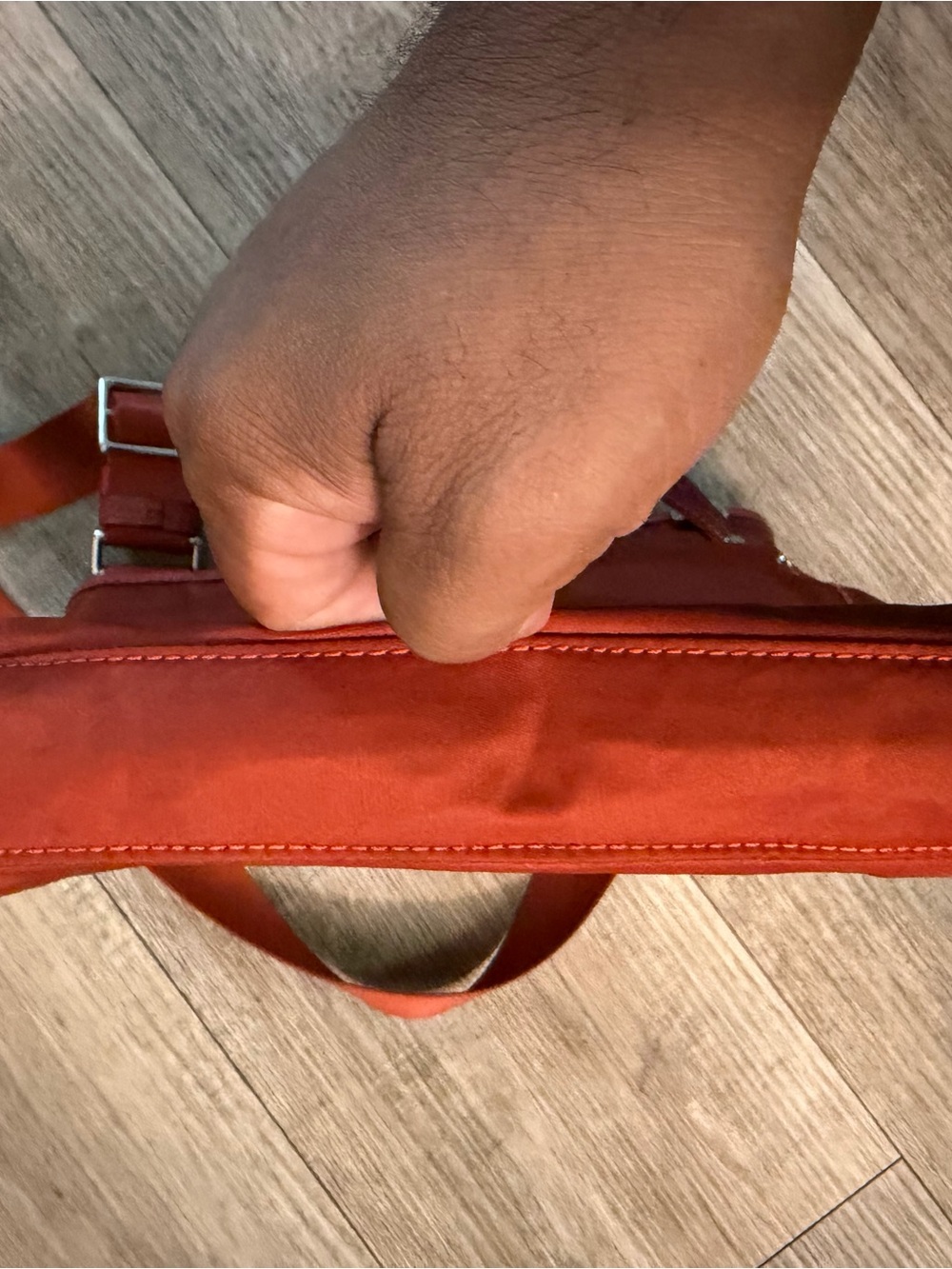 Tumi Orange Nylon Crossbody Messenger Bag for Men - Picture 10 of 10